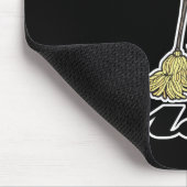 Tapis De Souris je crois aux balais à franges (Coin)