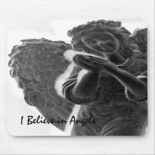 Tapis De Souris Je crois en Angels Mousepad
