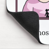 Tapis De Souris Je déteste la plupart des choses Mousepad (Coin)