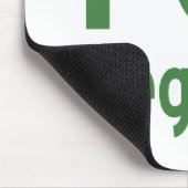 Tapis De Souris Je déteste les Légumes (Coin)
