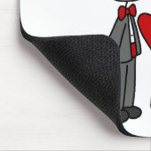 Tapis De Souris Je fais la cérémonie de mariage Mousepad (Coin)