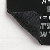 Tapis De Souris Je ferai même ça, c'est où je trace la ligne Math  (Coin)