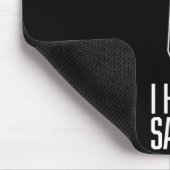 Tapis De Souris Je hais Satan (Coin)