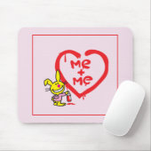 Tapis De Souris Je + Je (Avec souris)