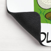 Tapis De Souris Je jouerais au golf plutôt Mousepad (Coin)