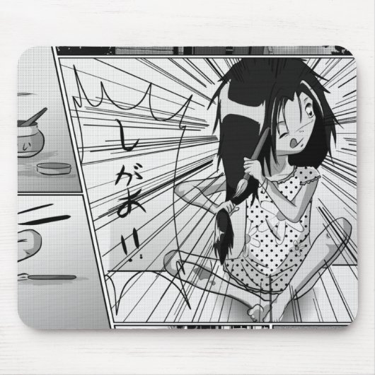 Tapis De Souris Je le colorerai moi-même ! ...... NOOOOO ! ! (Devant)