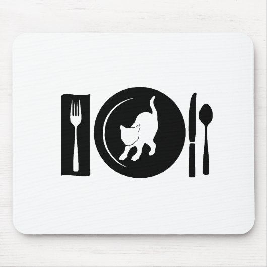 Tapis De Souris Je mange… (Devant)