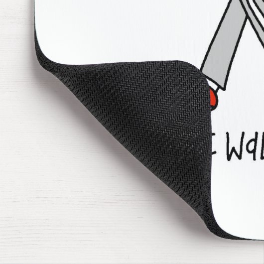Tapis De Souris Je marche (Coin)