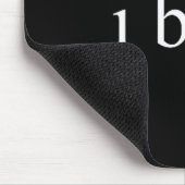 Tapis De Souris Je mords drôle déclaration de conception d'humour (Coin)