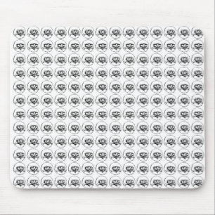 Tapis De Souris Je motif de Gusta