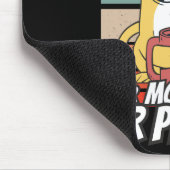 Tapis De Souris Je n'aime pas les matins, les matins ou les gens (Coin)