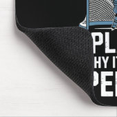 Tapis De Souris Je ne discute pas, j'explique simplement pourquoi (Coin)