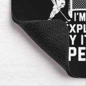 Tapis De Souris Je ne discute pas, j'explique simplement pourquoi (Coin)