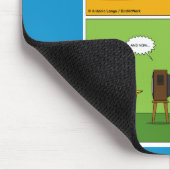 Tapis De Souris Je ne dormirai jamais de la bande dessinée (Coin)
