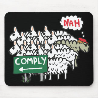 Tapis De Souris Je Ne Me Conforme Pas