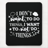 Tapis De Souris Je ne - Mousepad (Devant)