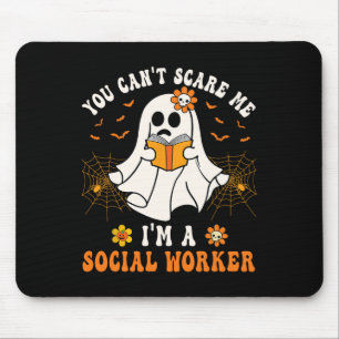 Tapis De Souris Je ne peux pas me faire peur Je suis une travaille