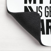 Tapis De Souris Je ne peux pas rester calme ma tante se marie drôl (Coin)