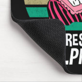 Tapis De Souris Je ne suis pas autoritaire Je suis agressivement u (Coin)