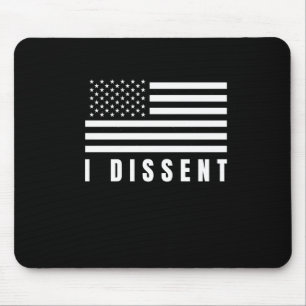 Tapis De Souris Je ne suis pas d'accord avec le drapeau américain