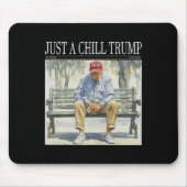 Tapis De Souris Je Ne Suis Qu'Un Gâteau Trump Drôle Gâteau Mème (Devant)