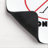 Tapis De Souris Je n'étreins pas (Coin)