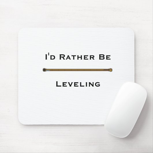 Tapis De Souris Je nivellerais plutôt - EQ2 Mousepad (Avec souris)