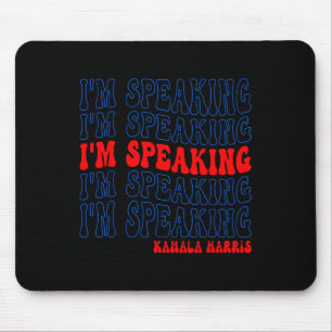 Tapis De Souris Je parle de Kamala Harris Election 2024