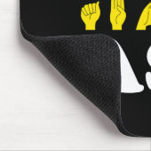 Tapis De Souris Je Parle Fluent Asl (Coin)