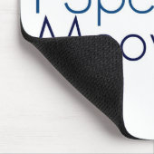Tapis De Souris Je parle ménien (Coin)