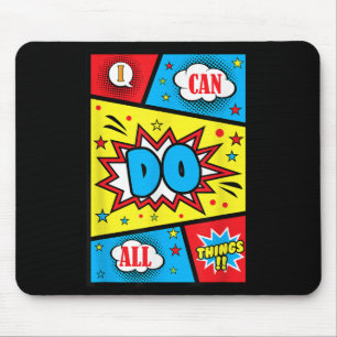 Tapis De Souris Je Peux Faire Toutes Les Choses Affirmations Posit