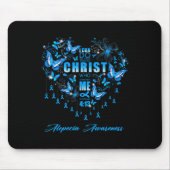 Tapis De Souris Je Peux Faire Toutes Les Choses Sensibilisation À (Devant)