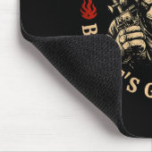 Tapis De Souris Je peux réparer Stud mais ça va faire mal à singe (Coin)