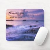Tapis De Souris Je Peux Vous Entendre Purple Ocean Mouse Pad (Avec souris)