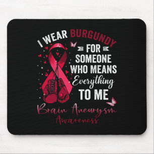 Tapis De Souris Je Porte De La Bourgogne Pour Quelqu'Un Cerné Aneu