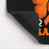 Tapis De Souris Je Porte De L'Orange Pour Ma Leucémie Papillon Pap (Coin)