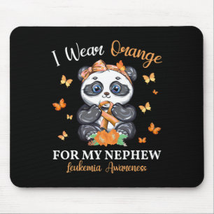 Tapis De Souris Je Porte De L'Orange Pour Ma Panoplie De Sensibili