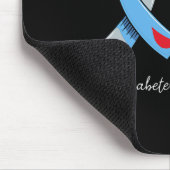 Tapis De Souris Je Porte Du Bleu Pour Ma Soeur Mois De Sensibilisa (Coin)