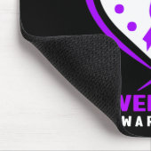 Tapis De Souris Je Porte Du Violet Pour La Sensibilisation À La Su (Coin)