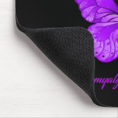 Tapis De Souris Je Porte Du Violet Pour Ma Fille Fibromyalgie Guer (Coin)