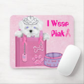 Tapis De Souris Je Porte Mousepad Rose (Avec souris)