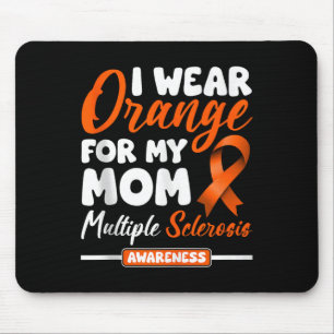 Tapis De Souris Je Porte Orange Pour Ma Mère Sclérose En Plaques