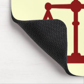 Tapis De Souris Je poursuis l'avocat Mousepad (Coin)
