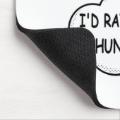 Tapis De Souris Je préfère chasser (Coin)