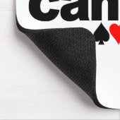 Tapis De Souris Je préfère jouer à Canasta mousepad (Coin)