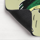 Tapis De Souris Je préférerais être pêche Hobby Print (Coin)