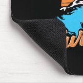 Tapis De Souris Je Préférerais Surfer (Coin)
