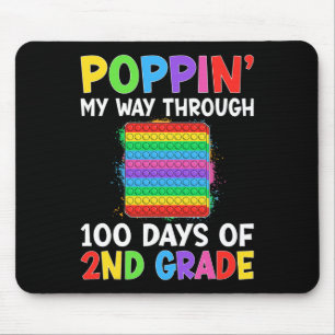 Tapis De Souris Je Presse Mon Chemin À Travers 100 Jours D'École 2