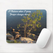 Tapis De Souris Je prie _ Mousepad (Avec souris)