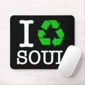 Tapis De Souris Je Recycle L'Âme (Avec souris)